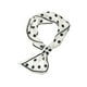 thumbnail image 1 of INSPIRE CHIC Bufanda Fina para Mujeres, Pañuelos de Twill, Pañuelo de Doble Cara, Blanco, 1 of 4