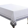 thumbnail image 4 of Saro Lifestyle Banded Border Tablecloth, 4 of 5