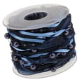 thumbnail image 1 of jifeng 10m Pearl Bead Lace Mesh Ribbon for Garment Decor Wedding Supply Navy, 1 of 9