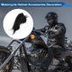 thumbnail image 3 of Accesorios para Casco de Motocicleta Decoración Orejas de Gato Triangulares para Cascos de Motocicleta Bicicleta Esquí Pegatina de Felpa Negra 2 Juegos, 3 of 6