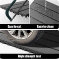 thumbnail image 4 of 24 Pack DIY Interlocking Deck Tiles,12"x24" Plastic Waterproof Outdoor Patio Tiles,All Weather Use, Patio Floor Decking Tiles for Porch Poolside Balcony Backyard,Gray, 4 of 8