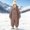 Brown, variant on Children's Solid Hooded One Piece Snowsuit Winter Fleece Lined Thick Ski Jumpsuit Windproof Waterproof Long Sleeve Overall Warm Outdoor Snow Suit for Baby Boys Girls Yellow