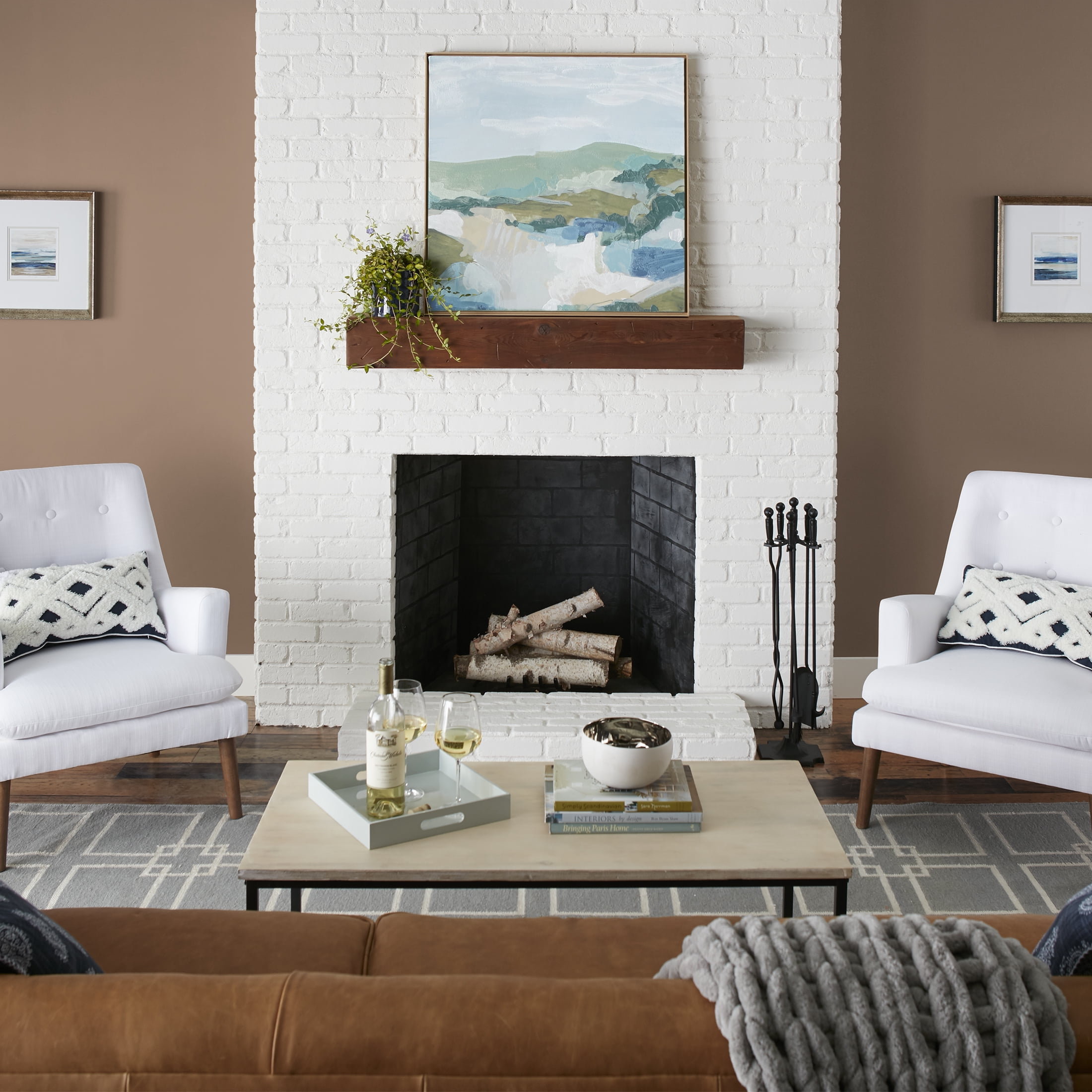 Caramel Nut, KILZ Complete Coat Interior/Exterior Paint & Primer, 1