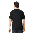 thumbnail image 4 of Gildan Softstyle Cvc T-Shirt for Men, Pure Heavy Cotton Rib Collar Pitch Black Tee, 10 Pack, S, 4 of 5