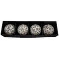 thumbnail image 4 of Oriental Furniture 4" Gold Star Flowers Porcelain Ball Set, Decorative piece, center piece, 4 of 5
