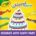 thumbnail image 2 of Set de pintura Crayola Whipped Puff Paint 3D para niños mayores de 5 años, 2 of 5