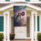 thumbnail image 5 of Sirena Negra Bandera impresa con temática, regalo perfecto para fanáticos, amigos y familiares, y adecuada para actividades al aire libre e interiores, decoraciones de fiesta. 60*90CM, 5 of 6