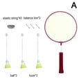 thumbnail image 4 of Badminton Training Set Self Bouncing Badminton Shuttlelock Racket Badminton, 4 of 8