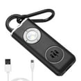 thumbnail image 6 of Portable Personal Safety Alarm with 130dB Siren, Rechargeable Battery, and LED Flashlight, 6 of 7