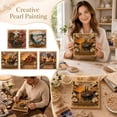 thumbnail image 6 of Timeless American Destinations Pearl Art Kit, 3D Beaded Wall Art Create sparkling U.S. landmark wall art with pearls, printed canvas and tools for an easy, relaxing adult craft., 7.87in, 6 of 6