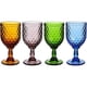 thumbnail image 4 of Kit 6 Copas De Vidrio En Colores Diseños Rombos 300ml, 4 of 4