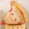 thumbnail image 2 of Juguete de Pizza de peluche suave, almohada con forma de comida emulativa única, cojín de siesta para sofá y coche, 45/55/65cm, 2 of 4