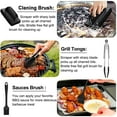 thumbnail image 4 of GVDV 140-Piece Griddle Accessories Kit, BBQ Grill Tools Set with Spatulas & Utensils for Blackstone, Camp Chef, Indoor & Outdoor Cooking, 4 of 8