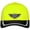 Safety Yellow/Black, variant on RT Route 66 Patch High Visibilty Hat Cap, Safety Yellow