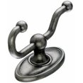 thumbnail image 2 of Top Knobs Ed2c Edwardian Bath Double Robe Hook - Grey, 2 of 2