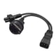 thumbnail image 5 of IEC320 C14 Macho A C5 DE Reemplazo De Cable De Extensión Hembra 2500W Para Computadora Portátil shamjiam Cable de energía, 5 of 9