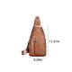 thumbnail image 3 of Bandolera ligera para hombres y mujeres con orificio para auriculares - Mochila cruzada ajustable para senderismo, acampada y uso diario, 3 of 5