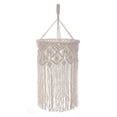 thumbnail image 3 of Pantalla de Lámpara Bohemia de Macramé Salvador Accesorios de Iluminación Artesanales 35 cm x 55 cm, 3 of 10