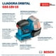 thumbnail image 2 of Lijadora Inalámbrica Bosch GSS 18V-10 + Linterna Led + 2 Bat, 2 of 5