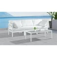 thumbnail image 4 of Pemberly Row Modern / Contemporary White Outdoor Patio Modular Sofa, 4 of 8