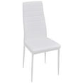 thumbnail image 6 of vidaXL Dining Chairs High Back Kitchen Chair for Home Dining Room Faux Leather, 6 of 51