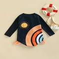 thumbnail image 2 of Baby Girls Long Sleeve Swimsuit Ruffle Zipper Rash Guard Swimwears, 2 of 6