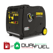 Best Quiet Generators - Champion 4500-Watt Portable Dual Fuel Inverter Generator Review 