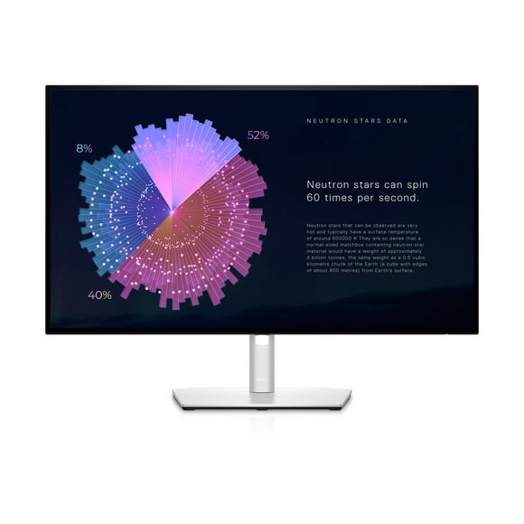 Dell UltraSharp U2722DE - LED monitor - 27" - 2560 x 1440 QHD @ 60 Hz - IPS - 350 cd/m�� - 1000:1 - 5 ms - HDMI, DisplayPort, USB-C - with 3 years Basic Hardware Service with Advanced Exchange - for Latitude 5320, 5520; OptiPlex 3090; Precision 7560; XPS 13 9310, 15 9510