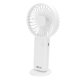 thumbnail image 5 of Ventilador de mano portátil con carga USB, pequeño ventilador de bolsillo, ventilador silencioso con batería y cable USB para niños para viajes al aire libre, color blanco, 5 of 8