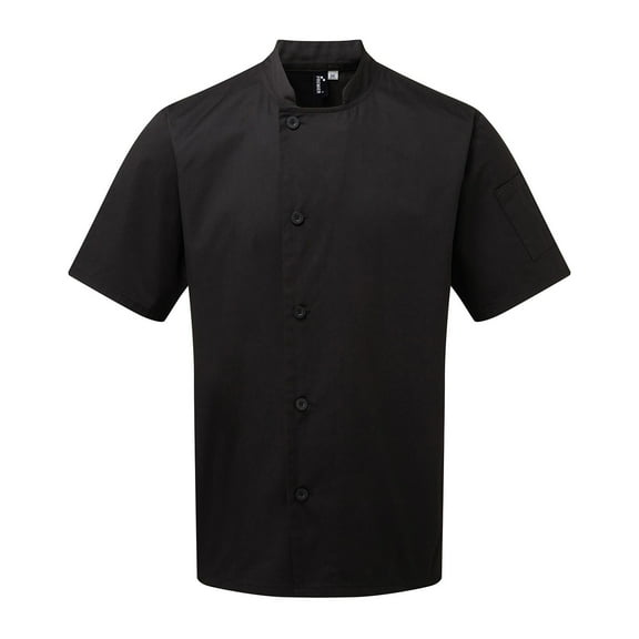 Premier Adult Essential Short-Sleeved Chef Jacket