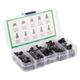 thumbnail image 2 of 200Pcs Tactile Push Button Switch Mini Controller for TV Audio Computer Electronic Product, 2 of 10