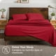 thumbnail image 3 of Juego de Fundas de Almohada Bare Home Colección Premium 1800 Cierre Tipo Sobre Ultra Suave Rojo Tamaño King 20 x 36 2 Unidades, 3 of 6