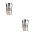thumbnail image 2 of Yuarrent Taza de Camping de acero inoxidable de 350ml/500ml, taza para Bar en casa, senderismo al aire libre, taza portátil para beber té, café y No.04 2piezas Yuarrent CBP071220, 2 of 5