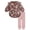 Nutmeg, variant on by Gerber Baby Girl Bubble Romper and Tights Outfit Set, 2-Piece, Sizes 0/3 Months - 24 Months
