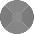 thumbnail image 1 of Ahgly Company Machine Washable Indoor Round Transitional Gunmetal Gray Area Rugs, 4' Round, 1 of 7