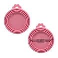 Jrocdr Pet Food Can Lids Silicone Can Covers For Dog Cat Food Universal