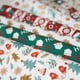 thumbnail image 3 of Christmas Decoration Fabric Pure Cotton Snowflake Elk Santa for Sewing Christmas Costumes Gift by Half Meter, 3 of 4