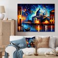 thumbnail image 2 of Designart Colorful Venice City Canvas Wall Art, 2 of 5