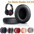 thumbnail image 2 of For Beats Studio 2.0 Studio 3.0 Wireless and Wired Headphone Replacement Ear Pads Cushions Ear Pads Protein Leather B0500 B0501, 2 of 10