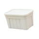 thumbnail image 4 of Caja de almacenamiento para casa de muñecas a escala 1:12, contenedor de simulación de suministros de escenografía con tapa Gris, 4 of 8