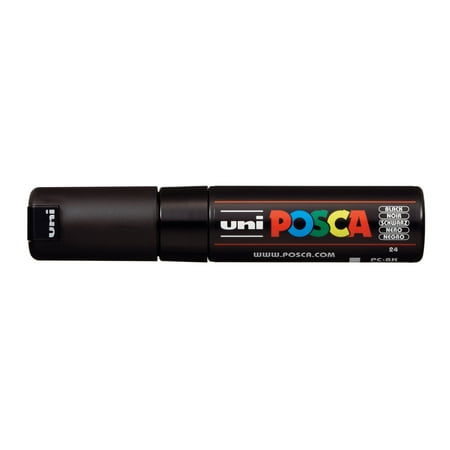 UPC: 4902778916452 | POSCA Paint Marker  PC-8K Broad Chisel  Black