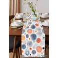 thumbnail image 4 of Moroccon Table Runner 48 Inches, Colorful Point Bed Runner Dresser Scarves Tabletop for Indoor Outdoor Parties/Ceremony/Banquet, 13" x 48", 4 of 8