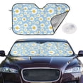 thumbnail image 2 of Balery Daisies Flowers Print Car Windshield Sun Shade,Windshield Sunshade for Car Pickup Truck SUV Accessories-Medium, 2 of 7