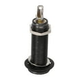 thumbnail image 4 of Guitar Output Jack, Standard Thread Straight Cylinder Electric Guitar Jack Rustproof  For Musical Instruments Gold,Black,Silver, Black, 4 of 8