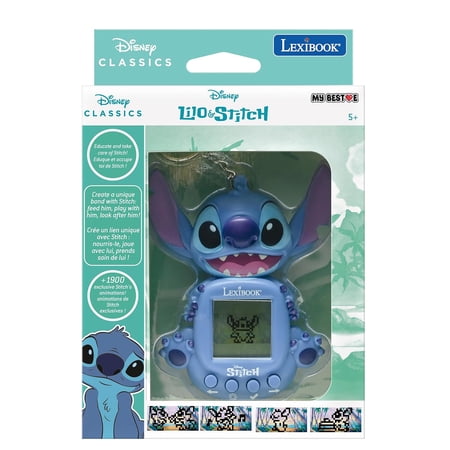 Disney Stitch My Best-E® Console with LCD Screen–Virtual Pet Game with 3 Interactive Mini-Games - Portable Digital Toy for Kids, Ages 5+