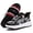 Black, variant on Kids Roller Shoes, Boys Girls Sneakers with Wheels, Become Sport Sneaker for Birthday Children Christmas Gift, Adjustable Roller Skates Suitable for Men Women