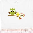 thumbnail image 4 of Inktastic Two Cute Owls on a Branch Girls Toddler Dress, 4 of 5