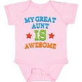 thumbnail image 3 of Inktastic My Great Aunt is Awesome Boys or Girls Baby Bodysuit, 3 of 5