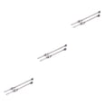 thumbnail image 3 of Pinchos de bicicleta Greeniant ZTTO Universal 100mm/135mm Plata 3piezas, 3 of 6