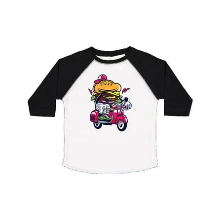 

Inktastic Burger Scooter Gift Toddler Boy or Toddler Girl T-Shirt